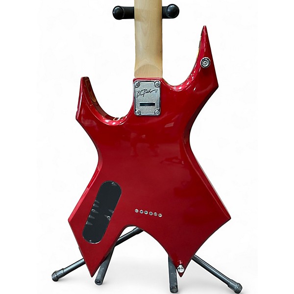 Used B.C. Rich Warlock Crimson Solid Body Electric Guitar