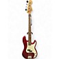 Used Squier Affinity Precision Bass Red Electric Bass Guitar thumbnail