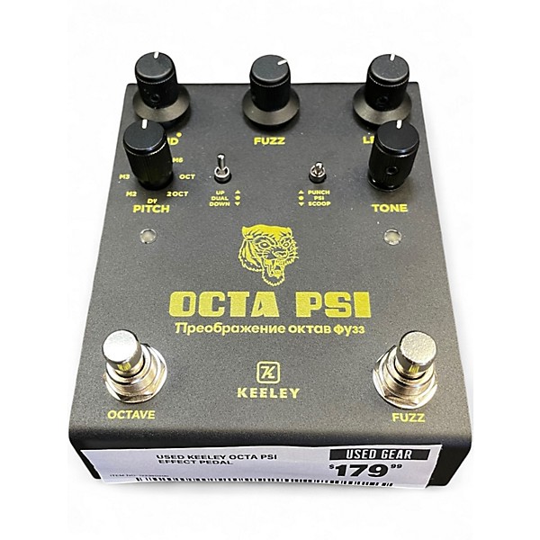 Used Keeley octa psi Effect Pedal