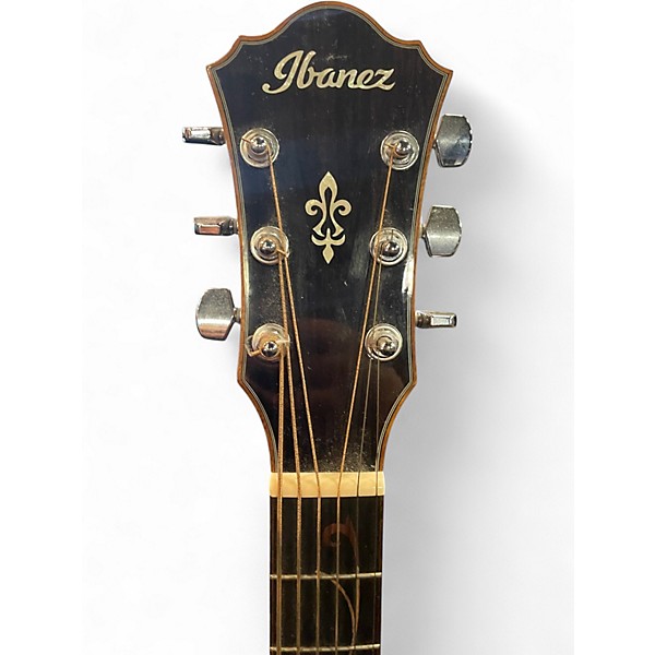 Used Ibanez AE255BT  Natural Acoustic Guitar