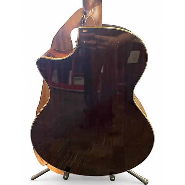 Used Ibanez AE255BT  Natural Acoustic Guitar