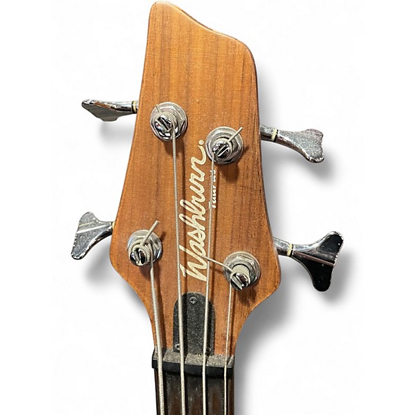 Used Washburn Taurus Natural Electric Bass Guitar
