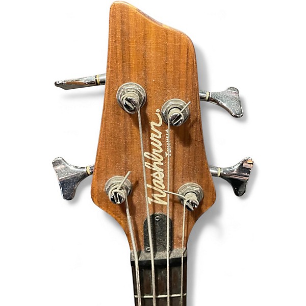 Used Washburn Taurus Natural Electric Bass Guitar
