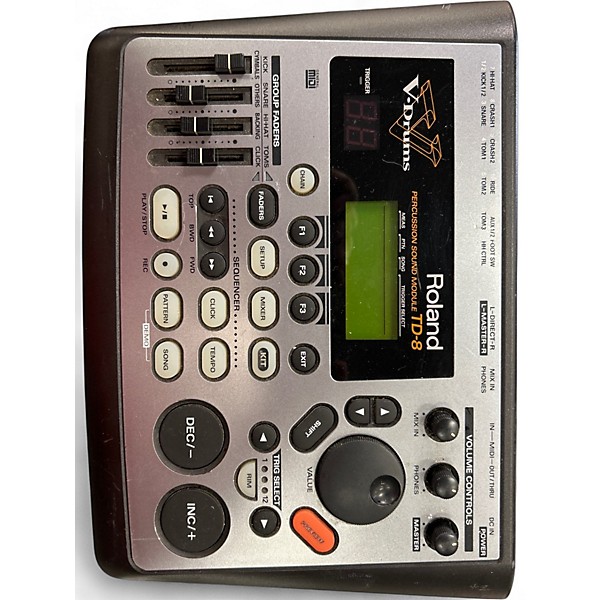 Used Roland TD-8 MODULE Electric Drum Module