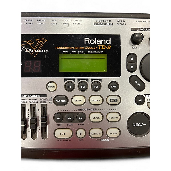 Used Roland TD-8 MODULE Electric Drum Module