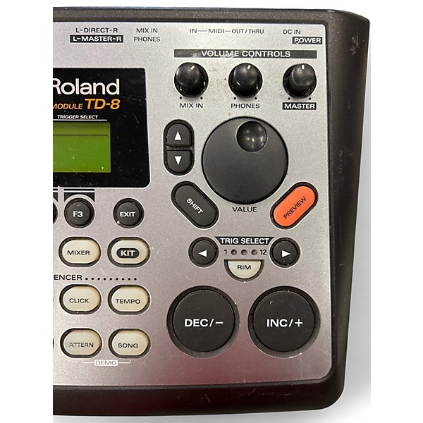 Used Roland TD-8 MODULE Electric Drum Module
