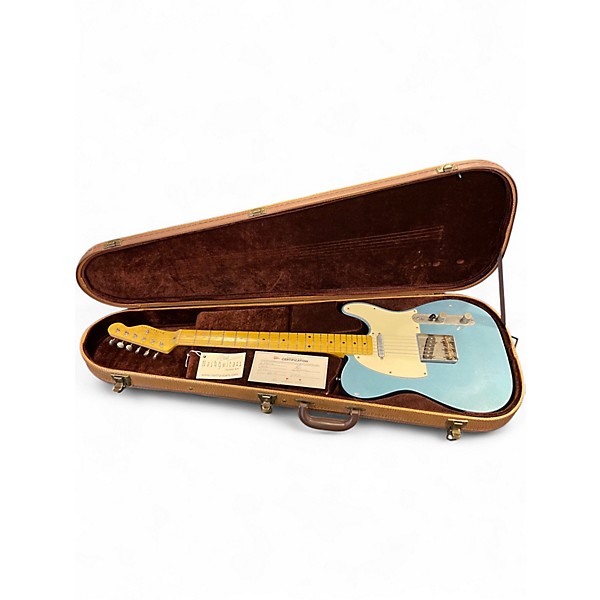 Used Nash Guitars T-63 Blue Solid Body Electric Guitar