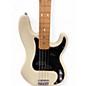 Used Fender Standard Precision Bass Olympic White Electric Bass Guitar