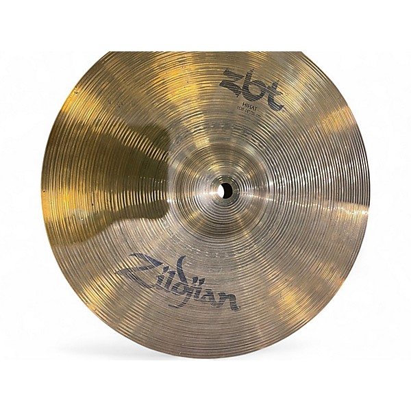 Used Zildjian 14in A Custom Mastersound Hi Hat Pair Cymbal