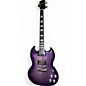 Used Epiphone SG Modern Figured Purple Burst Solid Body Electric Guitar thumbnail
