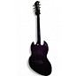 Used Epiphone SG Modern Figured Purple Burst Solid Body Electric Guitar