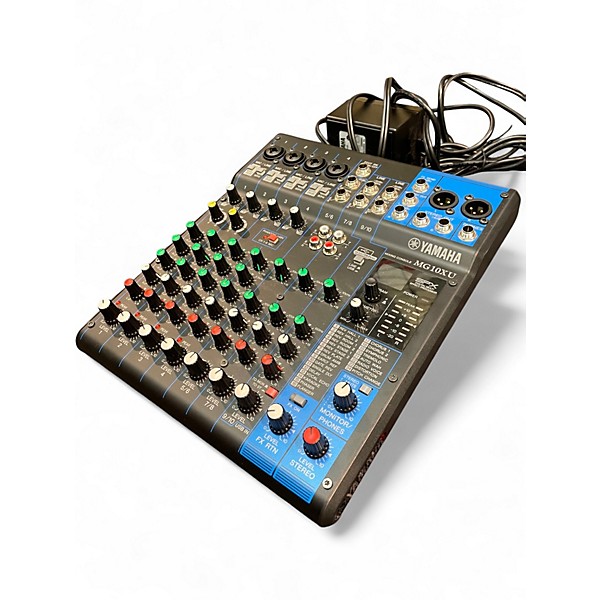 Used Yamaha MG10XU 10 Channel Mixer with Effects Unpowered Mixer