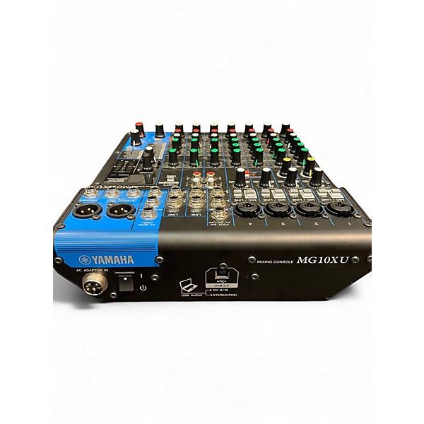 Used Yamaha MG10XU 10 Channel Mixer with Effects Unpowered Mixer