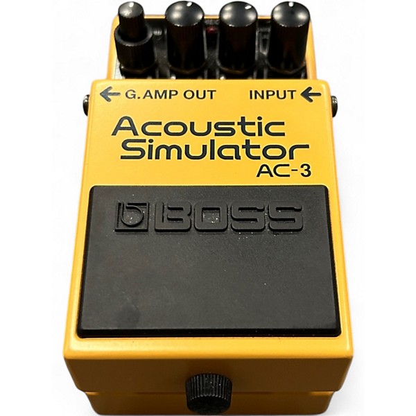 Used BOSS AC3 Acoustic Simulator Effect Pedal
