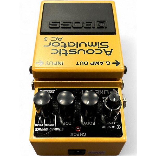 Used BOSS AC3 Acoustic Simulator Effect Pedal