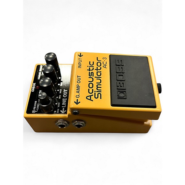 Used BOSS AC3 Acoustic Simulator Effect Pedal