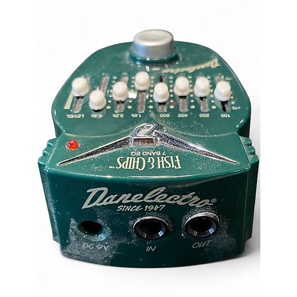 Used Danelectro DJ14 Fish and Chips 7-Band EQ Pedal | Guitar Center