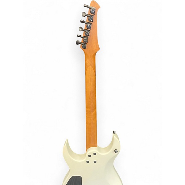 Used Spira S400 White Solid Body Electric Guitar