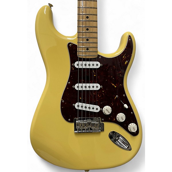 Used Fender Player Stratocaster Buttercream Solid Body Electric Guitar