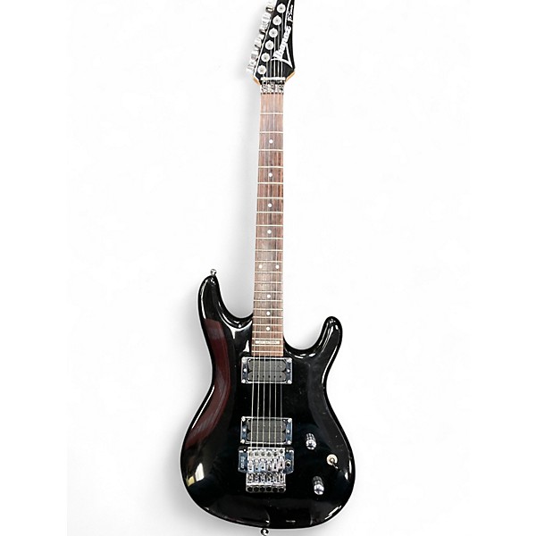 Used Ibanez JS100 Joe Satriani Signature Black Solid Body Electric Guitar