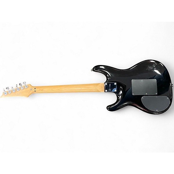 Used Ibanez JS100 Joe Satriani Signature Black Solid Body Electric Guitar