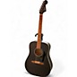 Used Fender Redondo Satin Black Acoustic Electric Guitar thumbnail