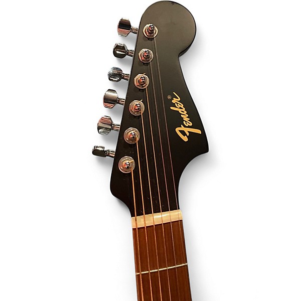Used Fender Redondo Satin Black Acoustic Electric Guitar