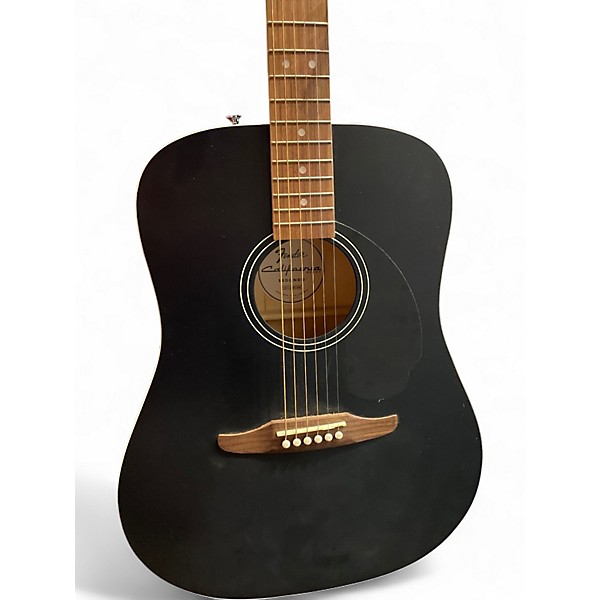 Used Fender Redondo Satin Black Acoustic Electric Guitar