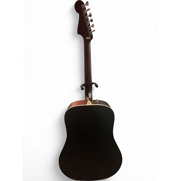 Used Fender Redondo Satin Black Acoustic Electric Guitar