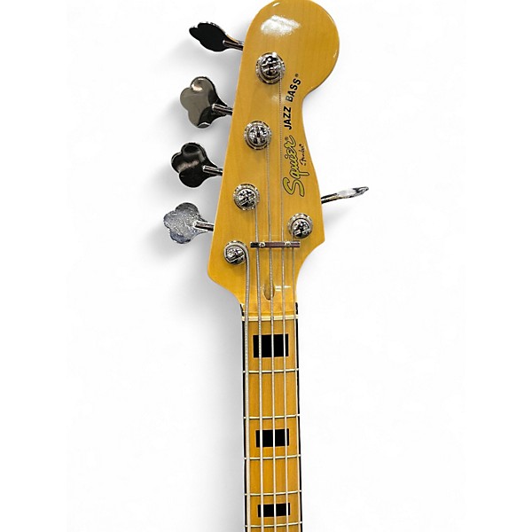 Used Squier Classic Vibe 70s Jazz Bass Natural Electric Bass Guitar