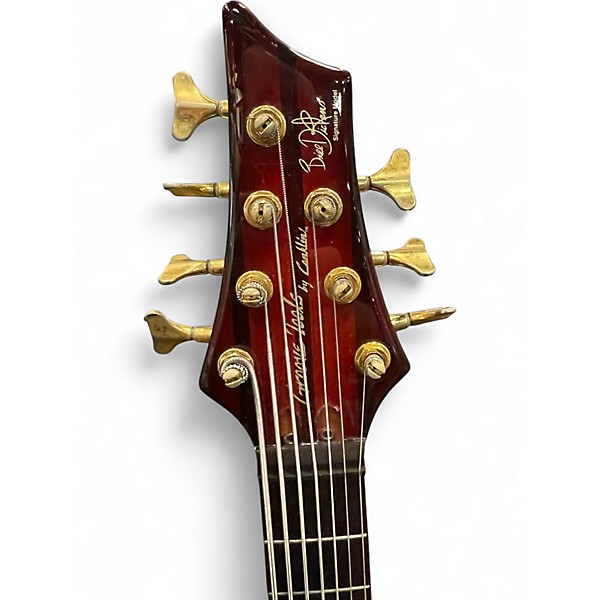 Used Groove Tools By Conklin BRIAN PICKENS 7 STRING BASS WINE RED Electric Bass Guitar
