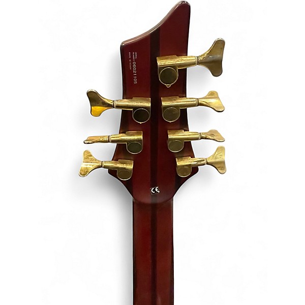 Used Groove Tools By Conklin BRIAN PICKENS 7 STRING BASS WINE RED Electric Bass Guitar