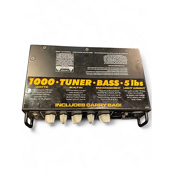 Used Peavey MINI MAX Bass Amp Head