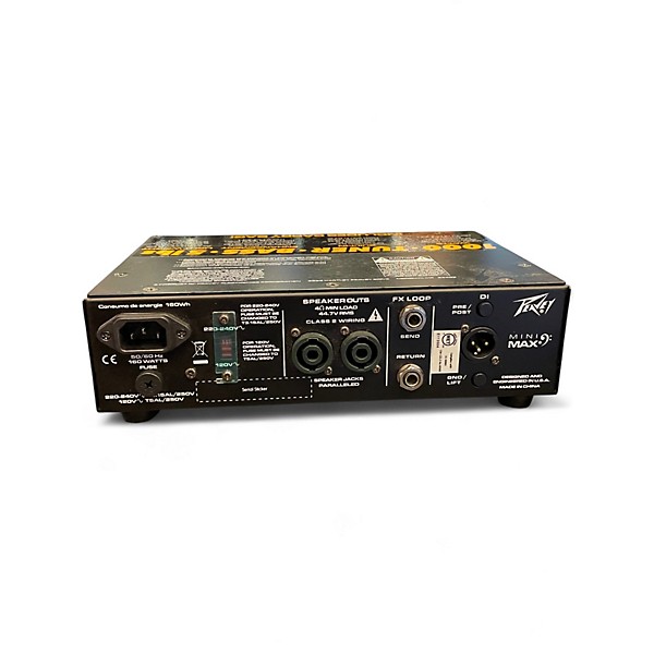 Used Peavey MINI MAX Bass Amp Head