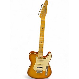 Used St. Blues BLUESCASTER Natural Solid Body Electric Guitar