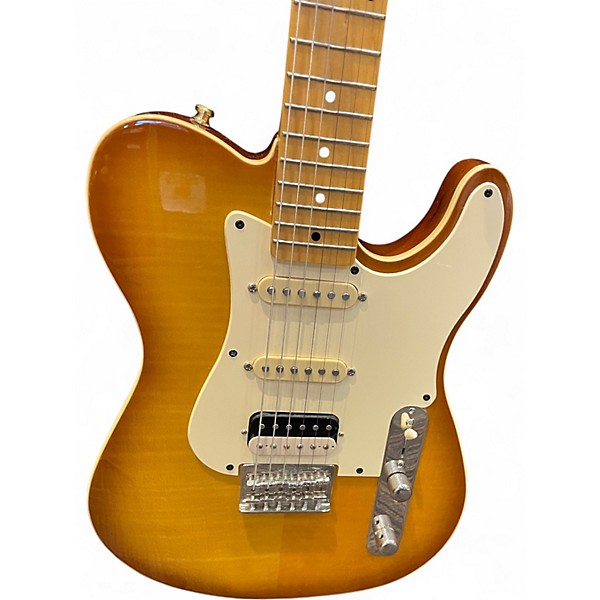 Used St. Blues BLUESCASTER Natural Solid Body Electric Guitar