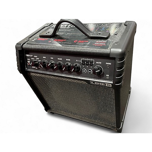 Used Line 6 Spider V 20 MkII 20w 1x8 Guitar Combo Amp