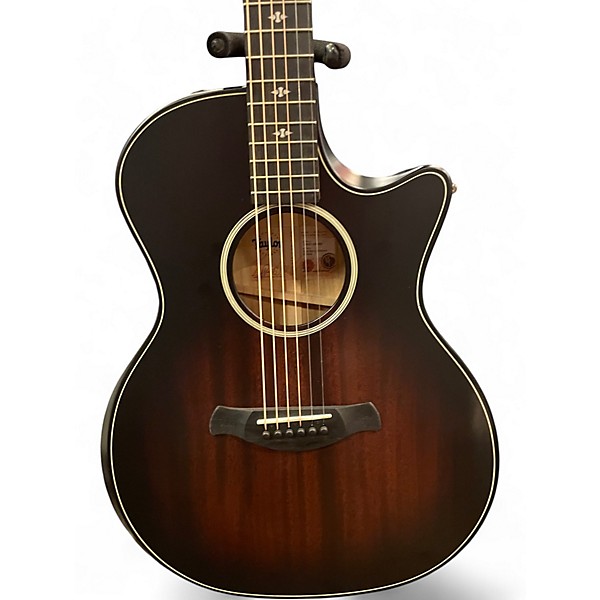 Used Taylor 324CE BUILDERS EDITION SHADED EDGE BURST Acoustic Electric Guitar