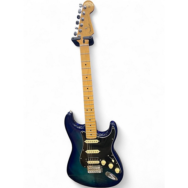 Used Fender Player Stratocaster Blue Burst Solid Body Electric Guitar