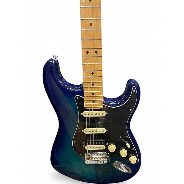 Used Fender Player Stratocaster Blue Burst Solid Body Electric Guitar