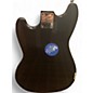 Used Squier Bronco Black Electric Bass Guitar