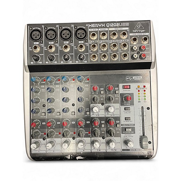 Used Behringer Xenyx Q1202USB Unpowered Mixer