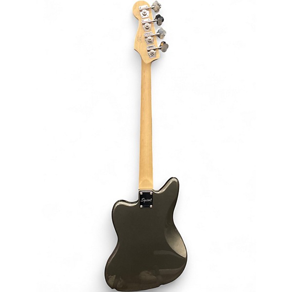 Used Squier Affinity Jaguar Bass Charcoal Electric Bass Guitar