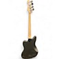 Used Squier Affinity Jaguar Bass Charcoal Electric Bass Guitar