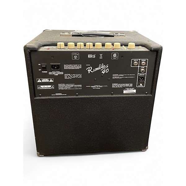 Used Fender RUMBLE 40 Bass Combo Amp