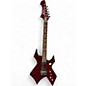 Used B.C. Rich MK7 WARLOCK Trans Crimson Red Solid Body Electric Guitar thumbnail