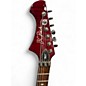 Used B.C. Rich MK7 WARLOCK Trans Crimson Red Solid Body Electric Guitar