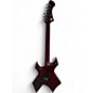 Used B.C. Rich MK7 WARLOCK Trans Crimson Red Solid Body Electric Guitar