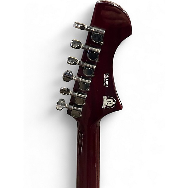 Used B.C. Rich MK7 WARLOCK Trans Crimson Red Solid Body Electric Guitar
