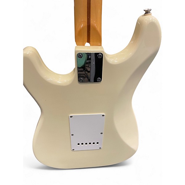 Used 1989 Squier E SERIES STRATOCASTER Vintage White Solid Body Electric Guitar